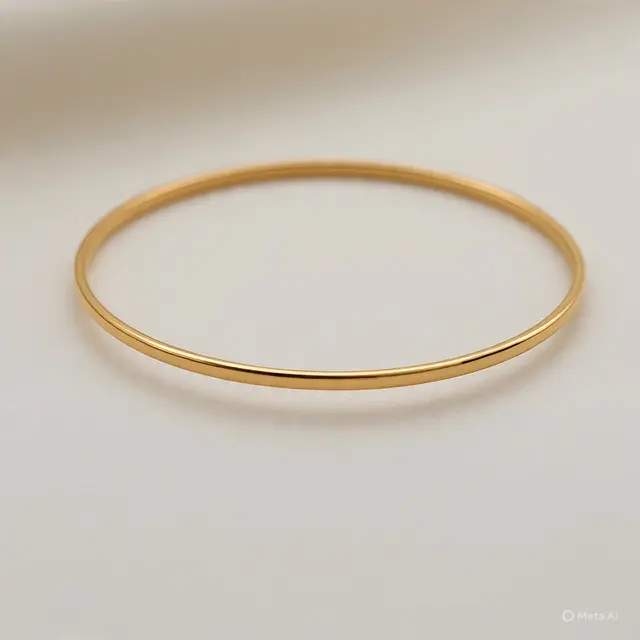 Model Gelang Emas Simple Elegan 5 Gram
