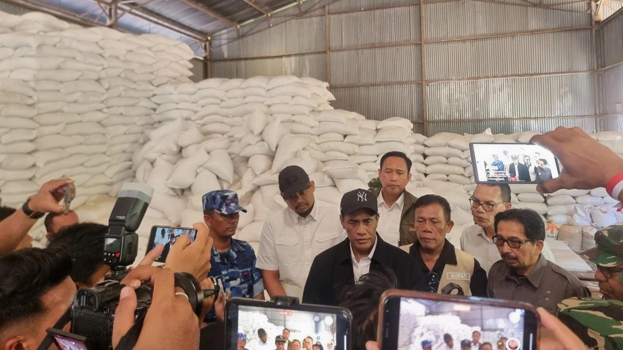 Mentan Pastikan Stok Beras Sumut Aman, Siapkan 3 Kali Lipat dari Kebutuhan
