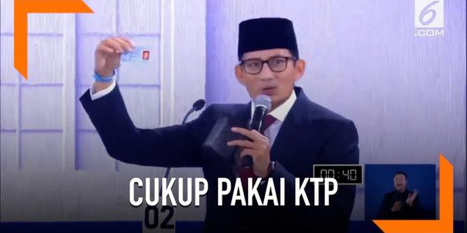 VIDEO: Sandiaga Uno Akan Buat KTP Bisa Penuhi Kebutuhan Masyarakat