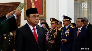 Presiden Jokowi resmi melantik Syafruddin sebagai Menteri Pendayagunaan Aparatur Negara dan Reformasi Birokrasi (PANRB). Ia menggantikan Asman Abnur yang mengundurkan diri.
