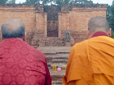  Biksu India Utara Mengunjungi Situs Muaro Jambi