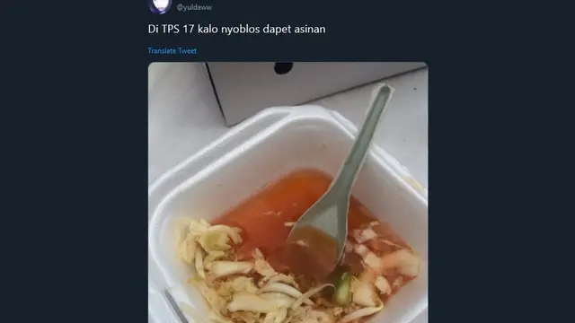 Oleh-oleh habis nyoblos yang bikin nagih.