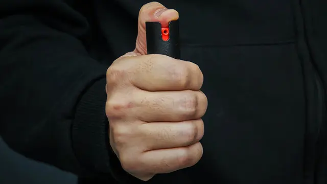 Ilustrasi pepper spray atau semprotan merica