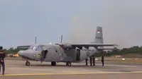 Suasana di Bandara Hang Nadim menjelang evakuasi WNI dari Wuhan, China (Foto: Liputan6.com/Ajang Nurdin)