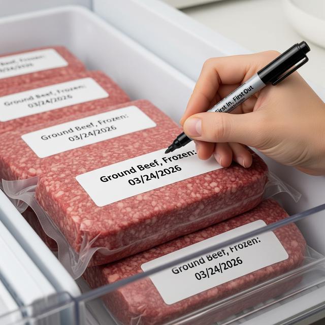 Beri Label Tanggal Penyimpanan