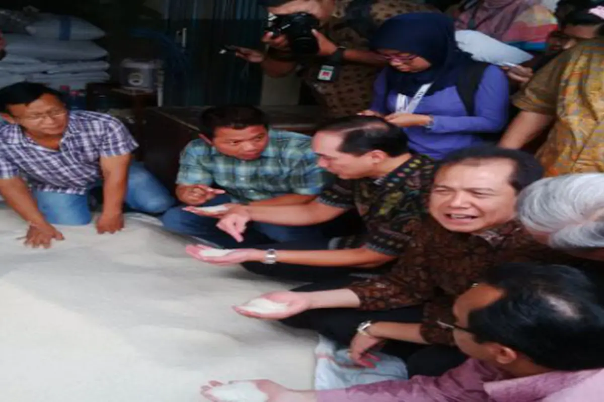 Kunjungan Menteri ke Pasar Cipinang