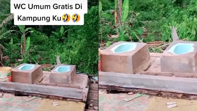 Viral Toilet Umum Gratis Ini Bikin Ngakak, Komentar Warganet Kocak