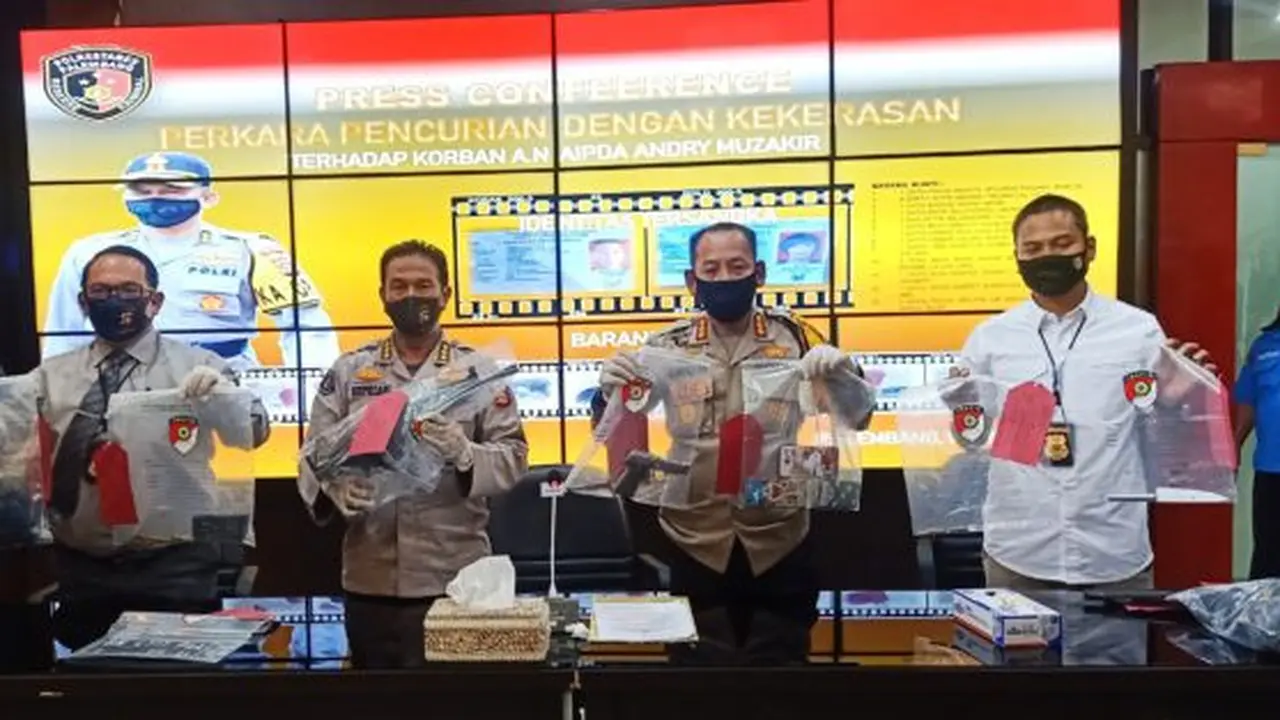Akhir Tragis Pelaku Penyerangan Anggota Polisi di Palembang