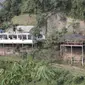 Sejumlah warga membangun rumah di perbukitan jalur Sesar Lembang, Kabupaten Bandung Barat. (Liputan6.com/Gempur M Surya)