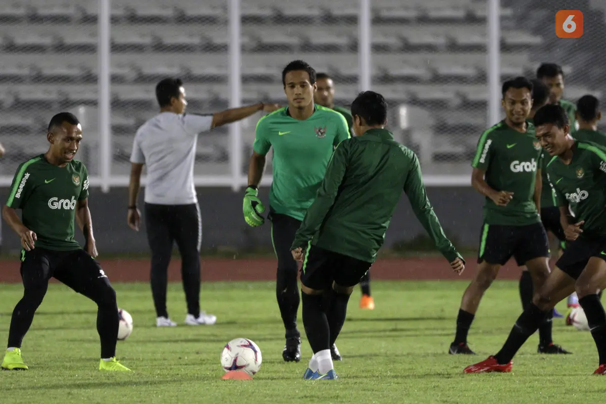 Latihan Timnas Indonesia