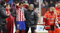 Ditabrak Ronaldo, Bek Atletico Harus Jalani Perawatan di RS