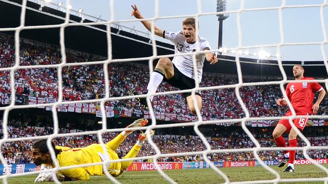 Inggris Vs Jerman Piala Dunia 2010, Thomas Muller