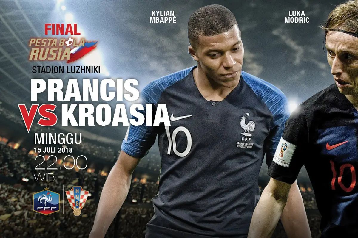 Prediksi Prancis vs Kroasia