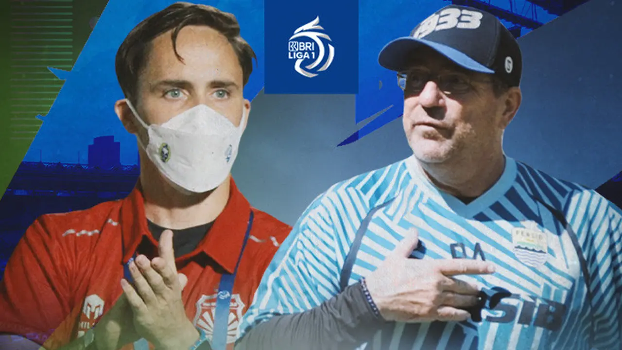 BRI Liga 1 - Duel Pelatih - Bhayangkara FC Vs Persib Bandung