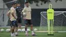 Laga final Copa America 2024 akan berlangsung di Hard Rock Stadium pada Senin, 15 Juli 2024 pukul 07.00 WIB. (JUAN MABROMATA/AFP)