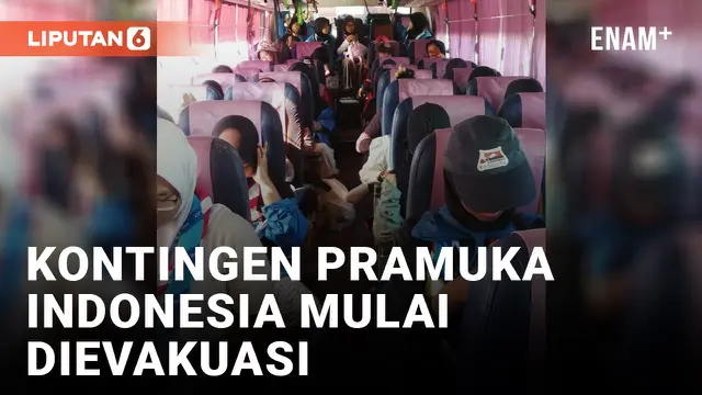 Kontingen Indonesia di Jambore Pramuka Dunia Korsel Mulai Dievakuasi untuk Hindari Topan Khanun