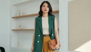 Pilihan Vest Wanita Korean Look yang Nyaman Dipakai, Cocok untuk Aktivitas Seharian