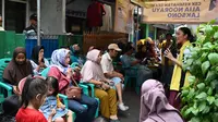 Calon Legislatif DPRD Dapil 5 DKI Jakarta Partai Golkar Alia Noorayu Laksono menggelar cek kesehatan gratis di wilayah Cipinang Besar Selatan dan Pondok Kopi, Jakarta Timur (Istimewa)