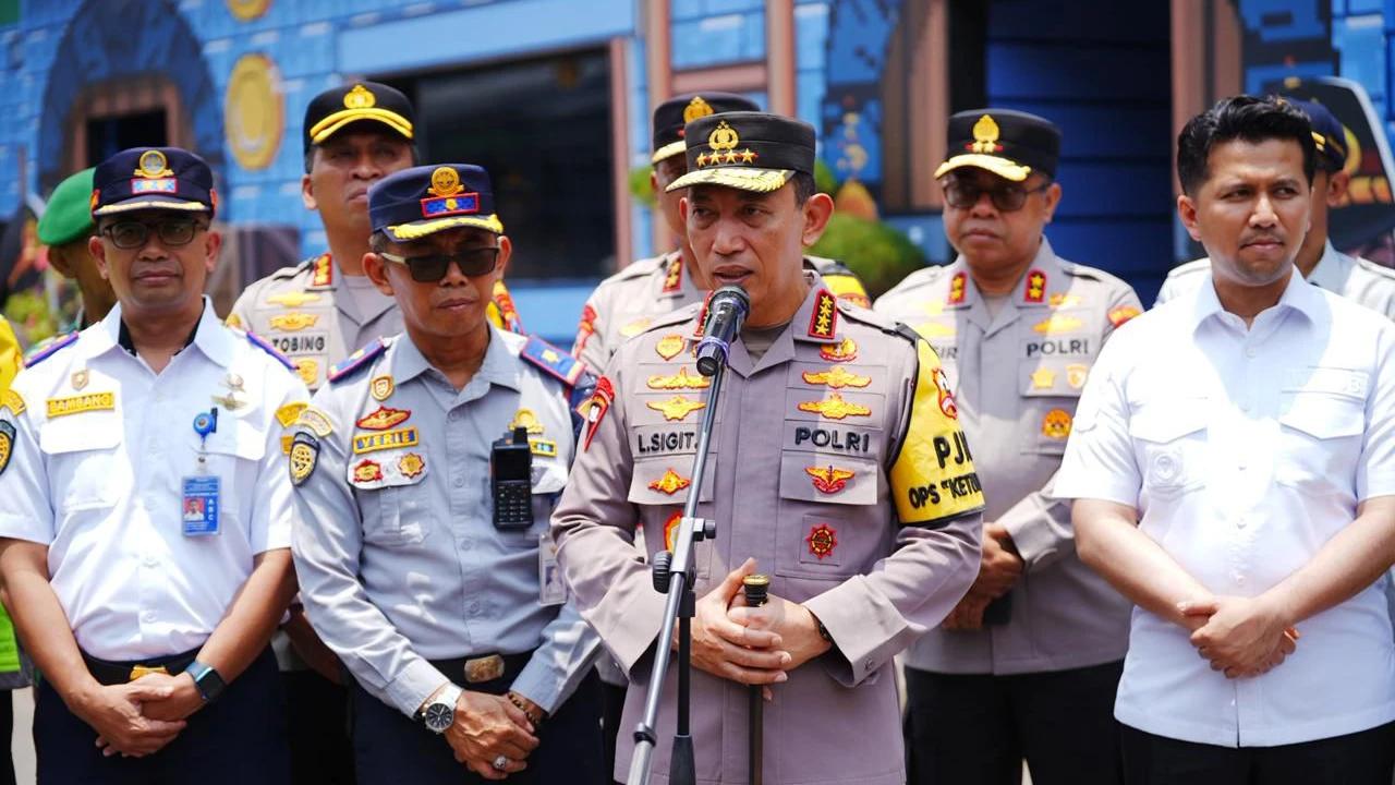 Kapolri: Angka Kecelakaan Mudik 2026 Turun 40 Persen di Hari Keenam