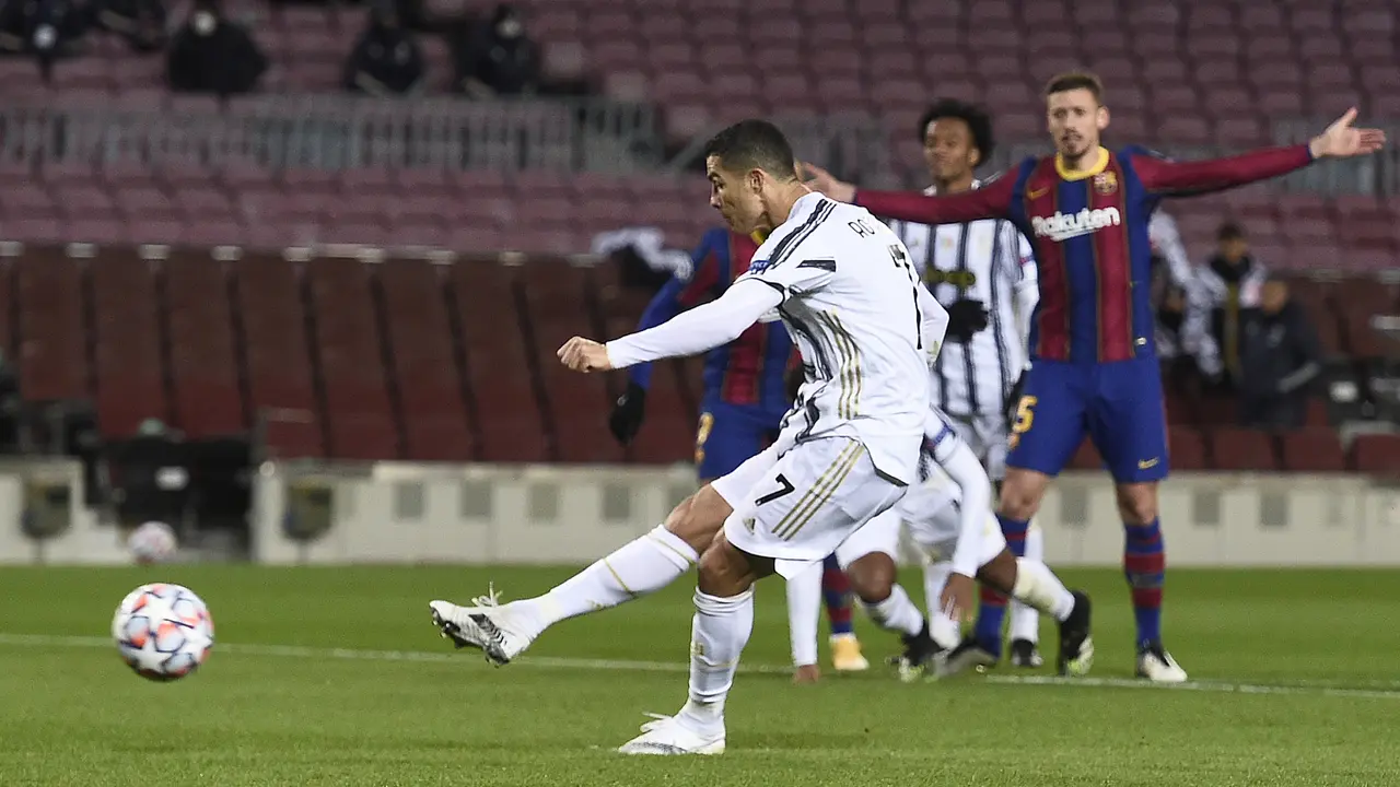 Cristiano Ronaldo Gemilang, Juventus Bungkam Barcelona 3-0 di Camp Nou