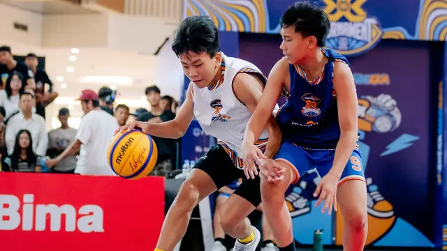 Keseruan Mandiri SSS 3x3 Indonesia Tournament Seri Jawa