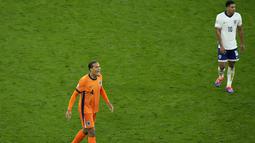 Kekalahan Belanda dari Inggris di Euro 2024 sulit diterima oleh Virgil van Dijk.  (AP Photo/Hassan Ammar)