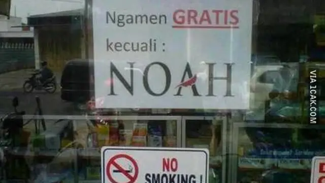 6 Tulisan Ngamen Gratis Ini Bikin Geleng Kepala