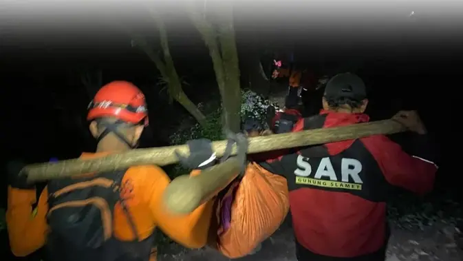 Planinec iz Sukabumija umrl med vzponom na goro Slamet