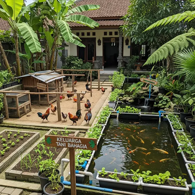 9 Ide Peternakan Kecil Campuran Ayam dan Ikan untuk Usaha Keluarga, Untung Berlipat