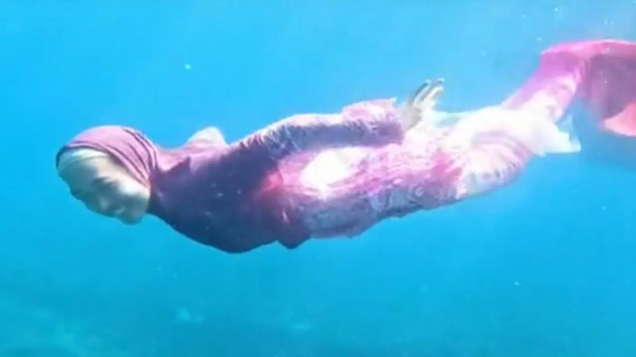 Ria Ricis jadi putri duyung (TikTok/riaricis)