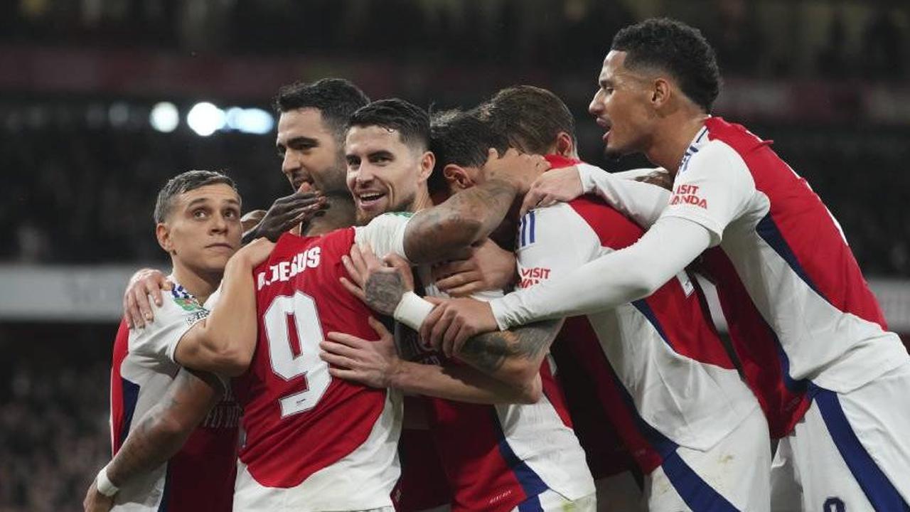 Rapor Pemain Arsenal Usai Kalahkan Crystal Palace: Gabriel Jesus Sempurna