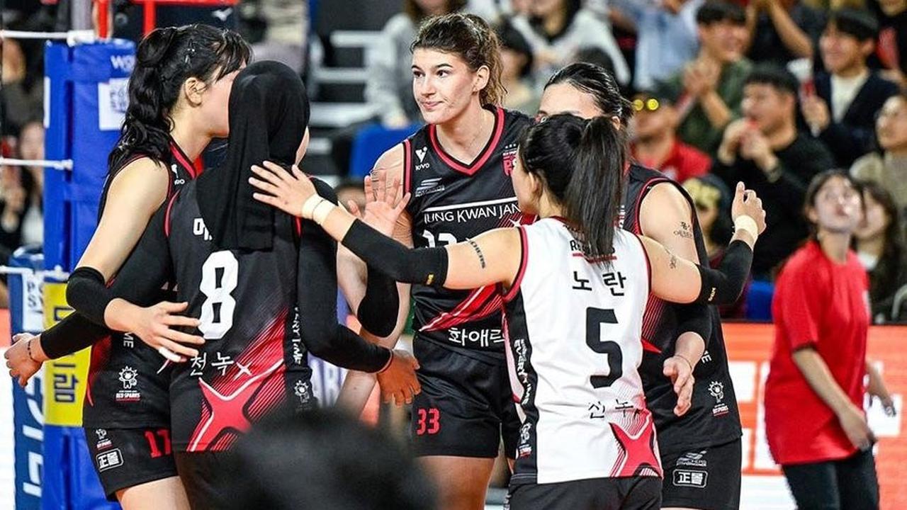 Hasil Korean V League 2024/25: Megawati - Bukilic On Fire, Red Sparks Beri Pink Spiders Kekalahan Perdana