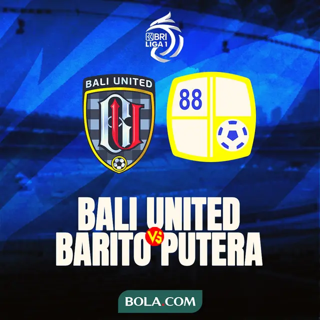 BRI Liga 1 - Bali United Vs Barito Putera