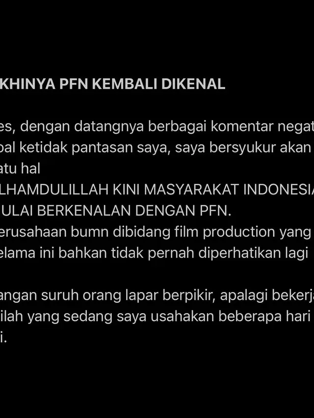 Unggahan Ifan Seventeen. (Foto: Dok. Instagram @ifanseventeen)