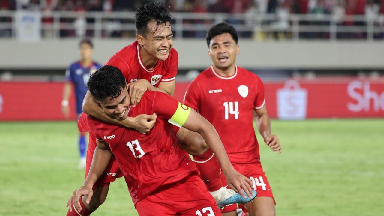 FOTO: Drama 6 Gol, Timnas Indonesia Gagal Tumbangkan Laos di Piala AFF 2024