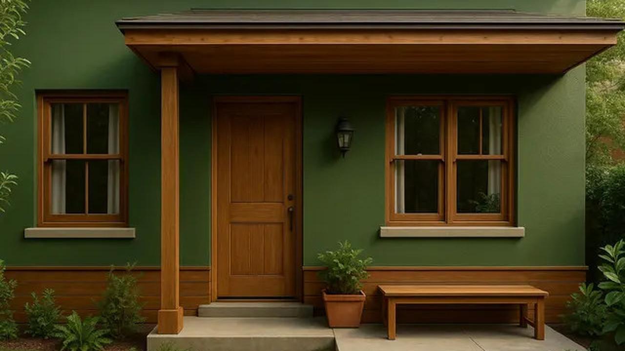 7 Kombinasi Cat Rumah Warna Hijau yang Bagus dan Elegan, Bikin Hunian Jadi Adem dan Estetik