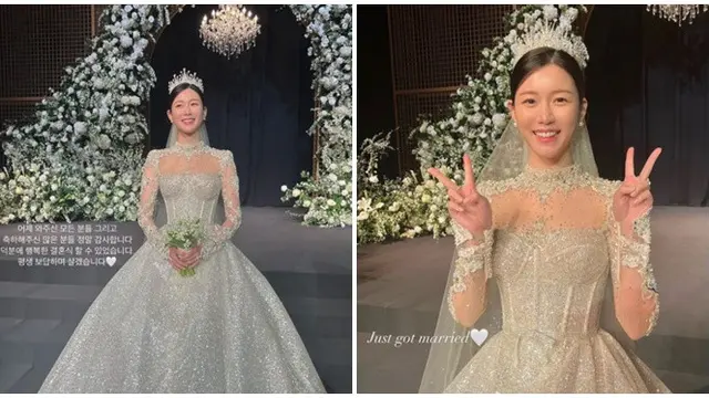 6 Potret Pernikahan Lee Seung Gi dan Lee Da In, Digelar Tertutup