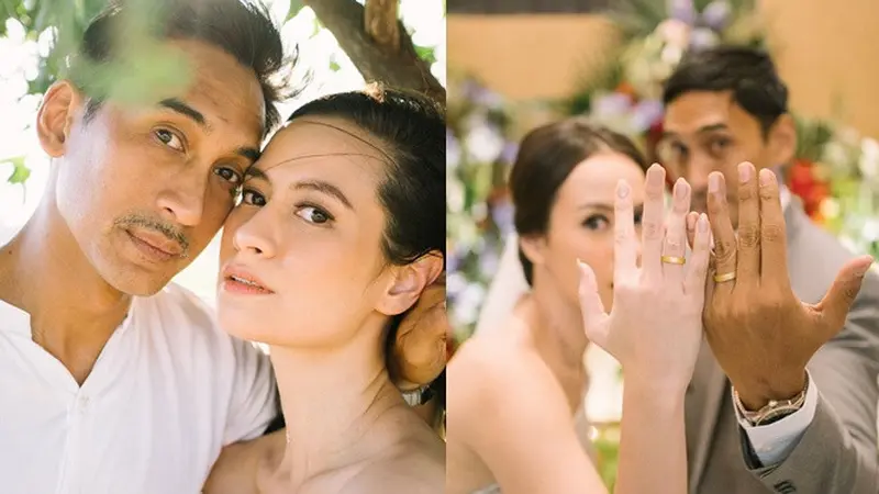 Beda Usia 15 Tahun, Ini 6 Momen Pernikahan Restu Sinaga dan Vicky Monica