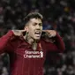 5. Roberto Firmino (Liverpool) - Roberto Firmino kembali membuktikan ketajamannya bersama Liverpool di awal musim ini. Dalam tiga pertandingan terakhir, Firmino berhasil mencetak gol dan assist yang berbuah gol. (AFP/Javier Soriano)