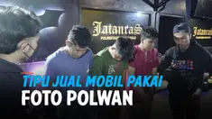Komplotan penipuan penjualan mobil ditangkap di Makassar, Sulawesi Selatan. Modus pelaku adalah memakai foto dan data diri seorang Polwan untuk mengelabui para korban.