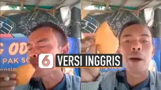 Viralnya makanan Odading Mang Oleh yang dipromosikan oleh Ade Londok. Membuat komika yang satu ini membuat translatenya dalam bahasa inggris.