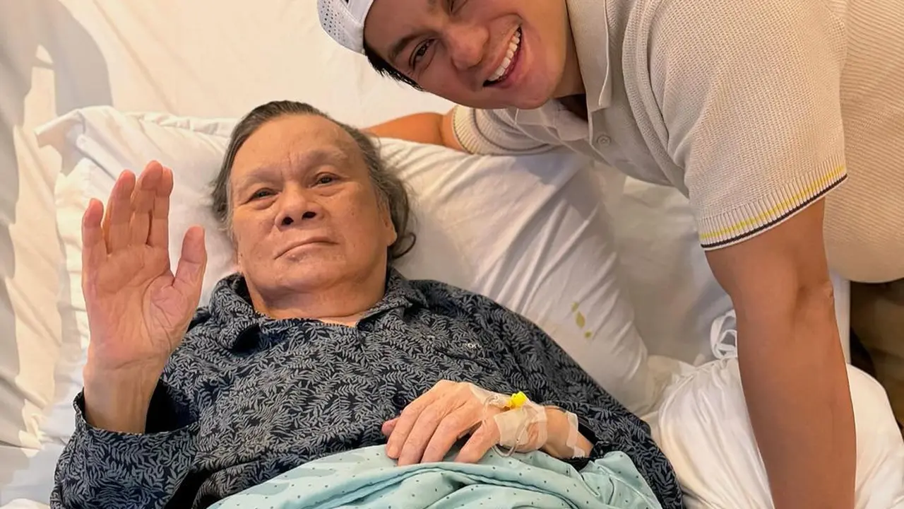 Baim Wong dan Ayahnya