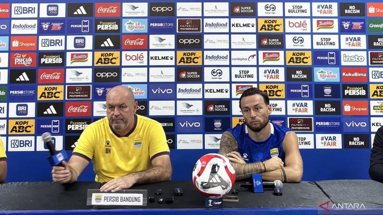 Jelang Laga Panas Persib vs Persija, Bojan Hodak Minta Pemain Kendalikan Emosi