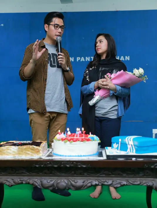 Perubahan sikap istri dirasakan pula oleh sang suami. Kini Gina dinilai lebih sensitif dari pada sebelumnya.  (Galih W. Satria/Bintang.com)