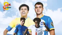 Piala Dunia U-20 2023 - Facundo Buonanotte, Andrey Santos, Fabio Miretti, Carney Chukwuemeka (Bola.com/Decika Fatmawaty)