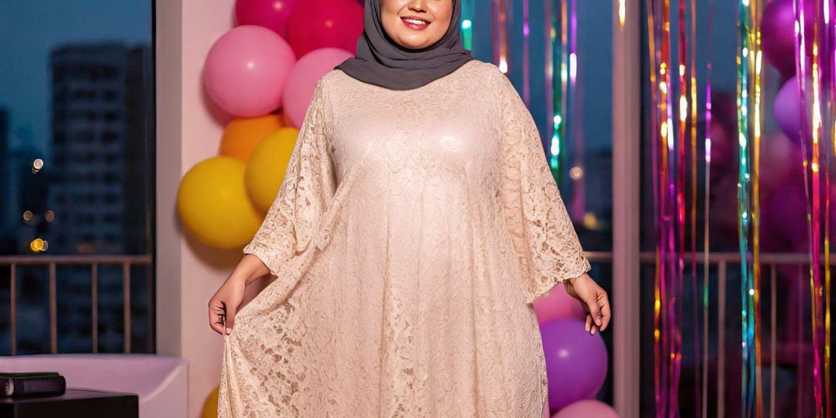 Ilustrasi Dress Brokat