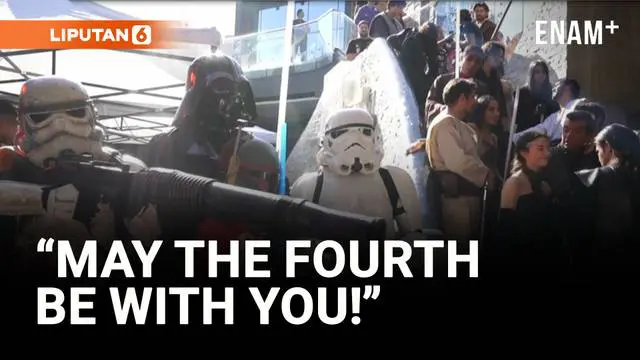 VIDEO: Seru! Ribuan Fans Star Wars Rayakan Hari Star Wars di Santiago