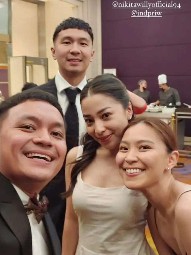 Resepsi Jessica Mila dan Yakub Hasibuan