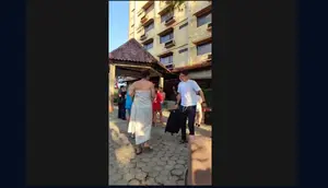 Panik Gempa M7,7, Turis Labuan Bajo Keluar Hotel Pakai Handuk
