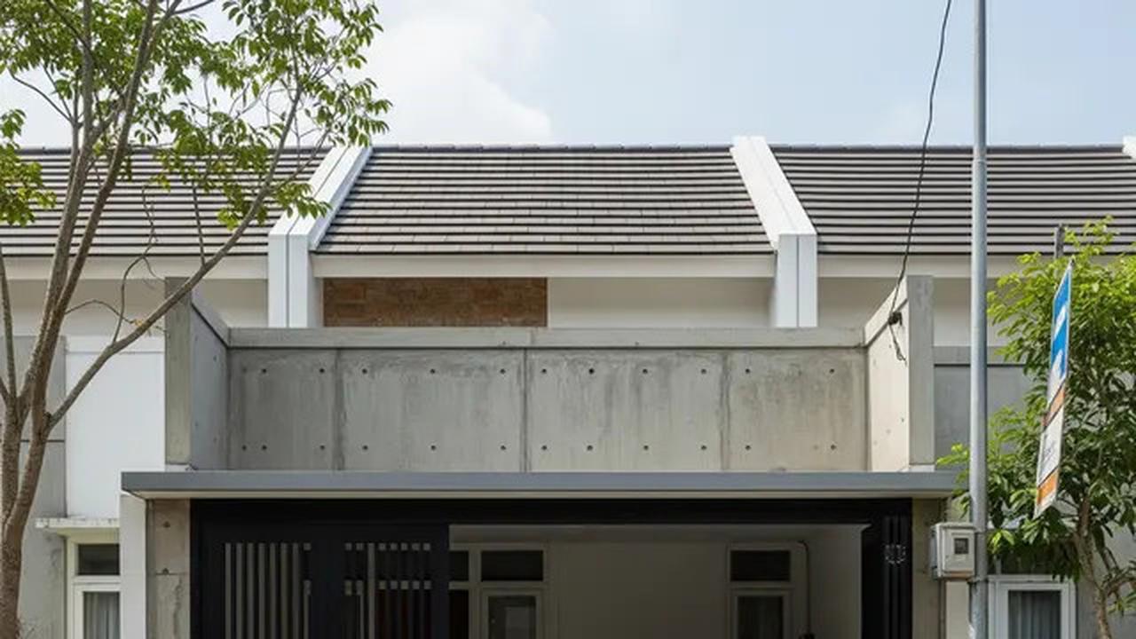 10 Desain Rumah Sempit Ada Garasi Mobil Kecil, Solusi Lahan Terbatas